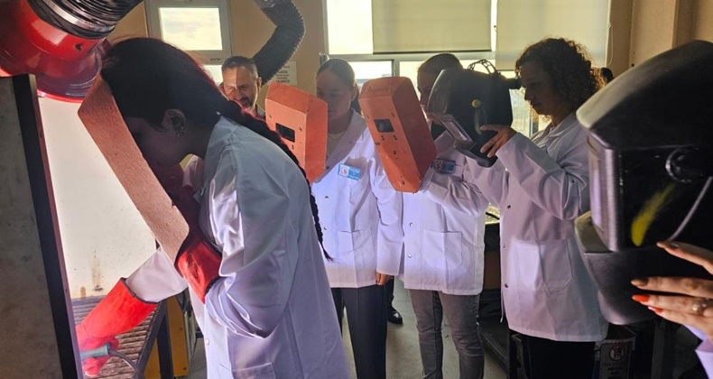 Bandırma’da eğitim alan kadınlar, kaynak ustası olarak istihdam edilecek