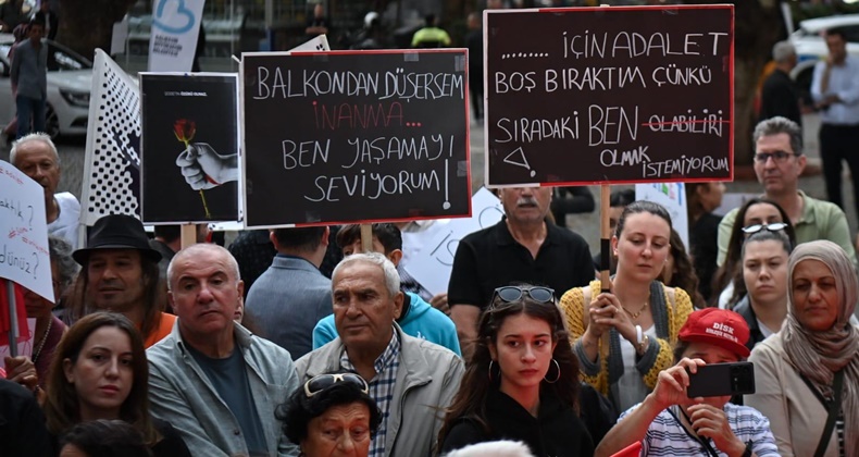 Balıkesirliler “Susma Artık Yeter” dedi