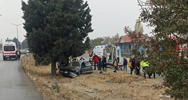 Balıkesir’deki trafik kazasında 6 kişi yaralandı