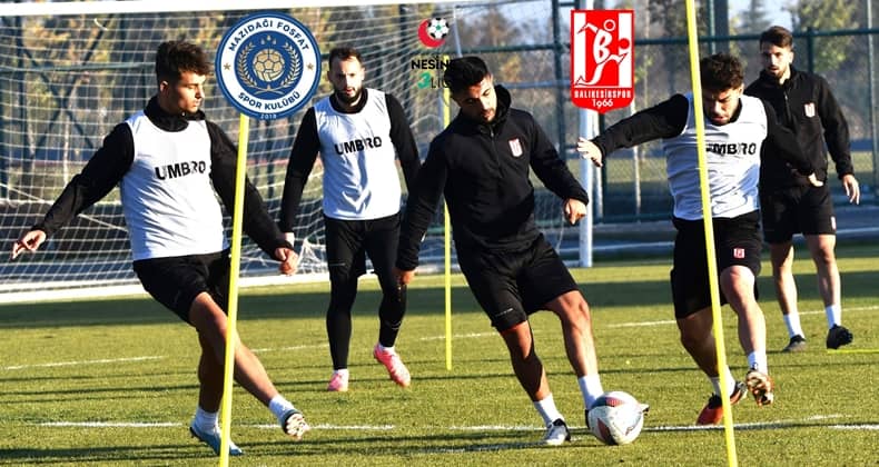 Balıkesirspor Eti Gübre Mazıdağı Fosfatspor deplasmanında
