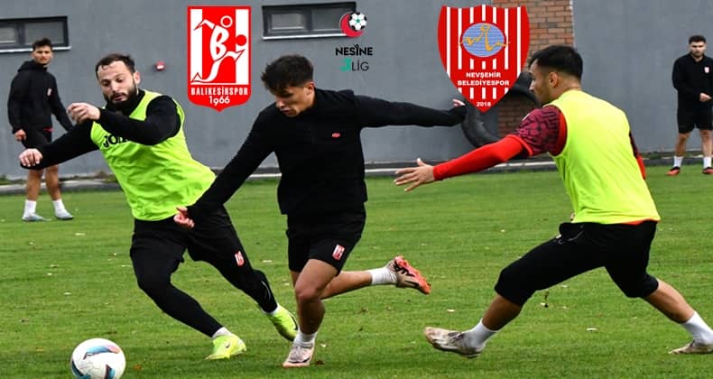 Balıkesirspor Nevşehir Belediyespor ile karşı karşıya gelecek