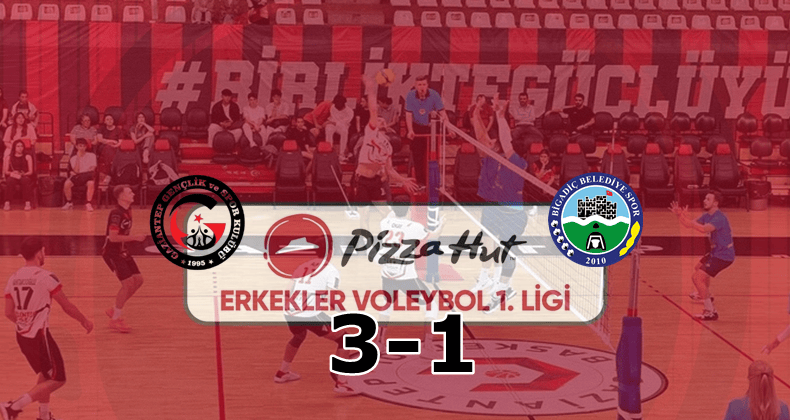 Bigadiç Belediyespor Gaziantep’te kaybetti