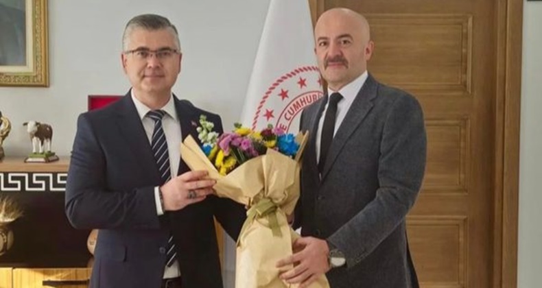 Özgür Fındıklı, Erkan Alkan’ı ziyaret etti