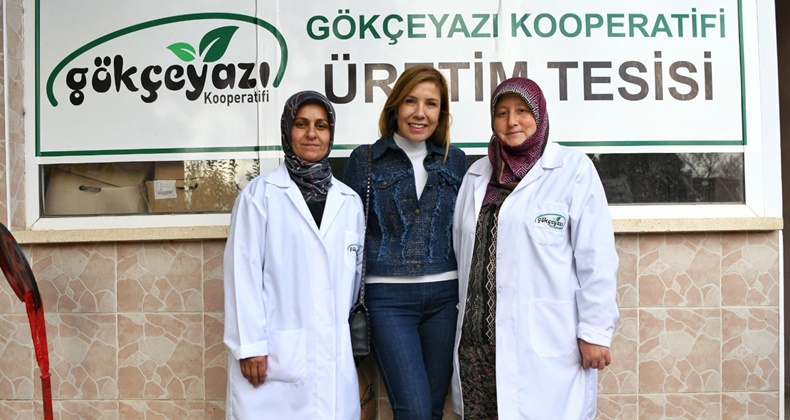 Arbil Akın’dan kadın kooperatiflerine destek