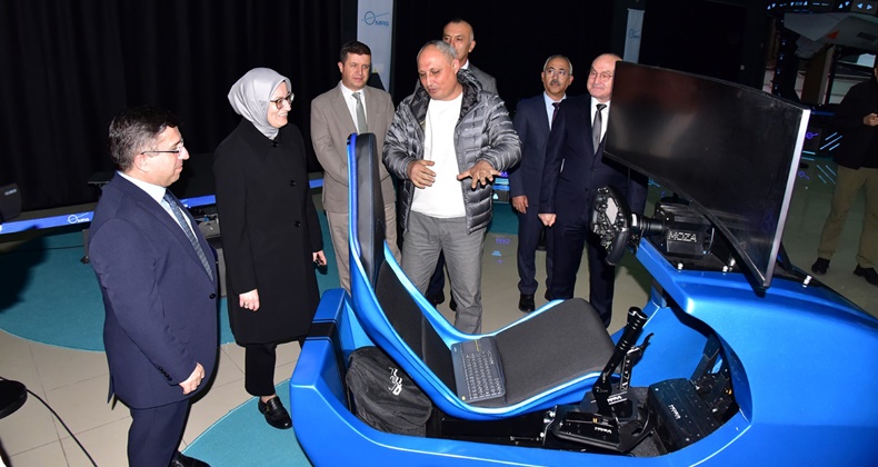 Belgin Uygur BAÜN’de yeni projeleri inceledi