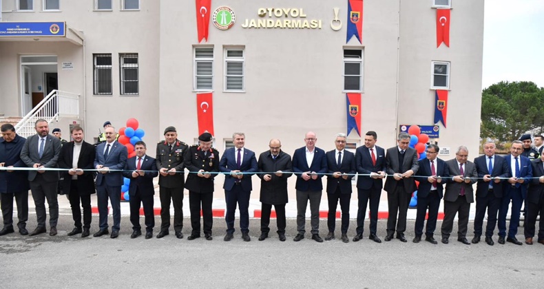 Otoyol Jandarması hizmet binası açıldı