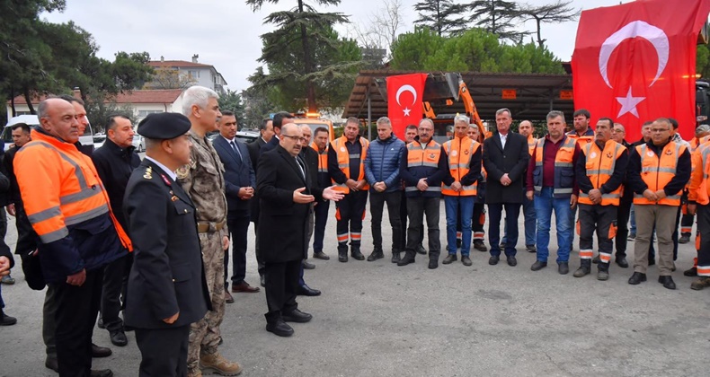 Balıkesir’de Karla Mücadele Sezonu Resmen Başladı