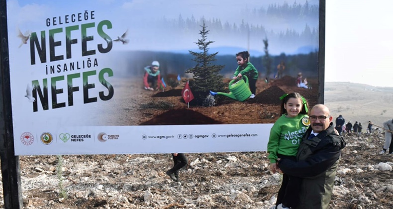 Balıkesir’de Geleceğe Nefes Fidanları Dikildi