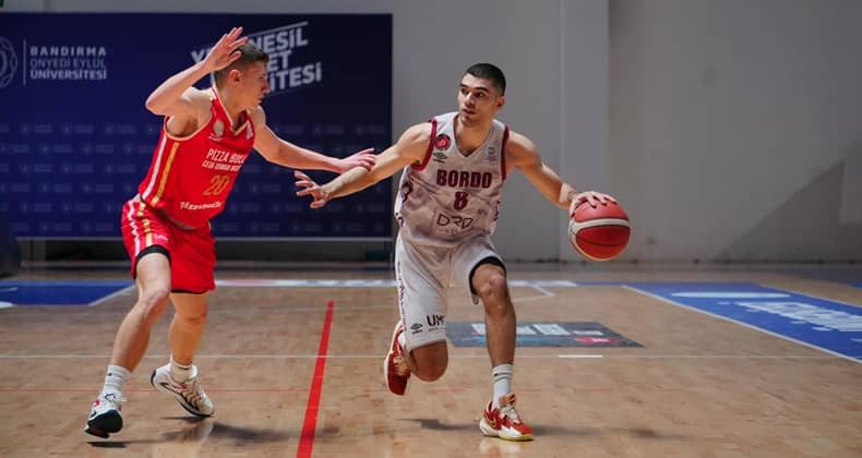 Bandırma Bordo Pizzabulls’u farklı yendi