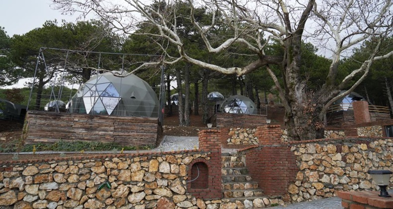 Yeni yıla taze bir nefesle girmek isteyenlerin tercihi Kazdağları