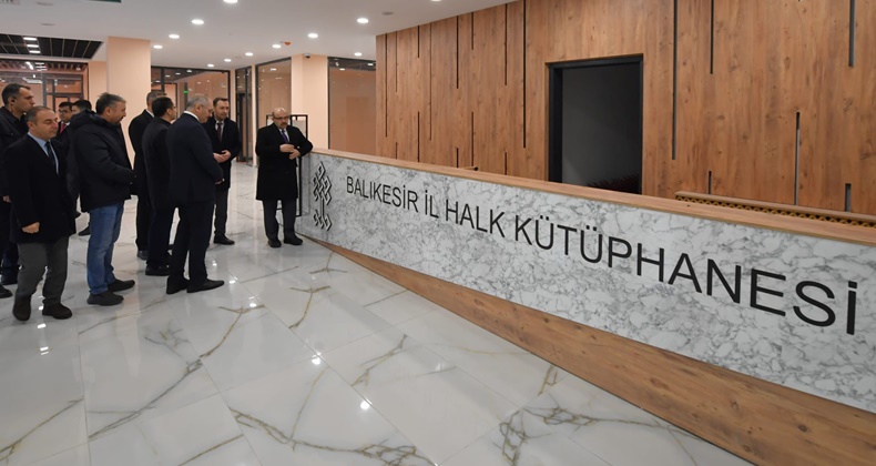 Vali İsmail Ustaoğlu Yeni İl Halk Kütüphanesi İnşaatında İncelemelerde Bulundu