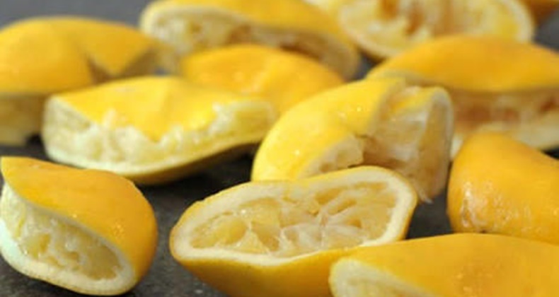bitmiş limon