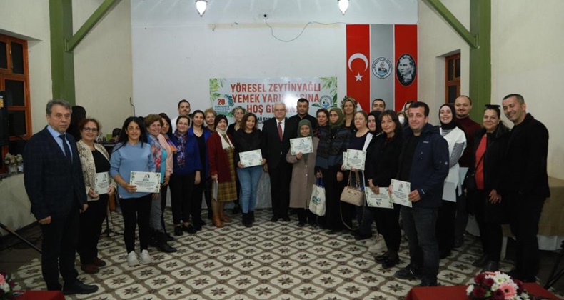 Balıkesir’de zeytinyağlı yemekler yarıştı