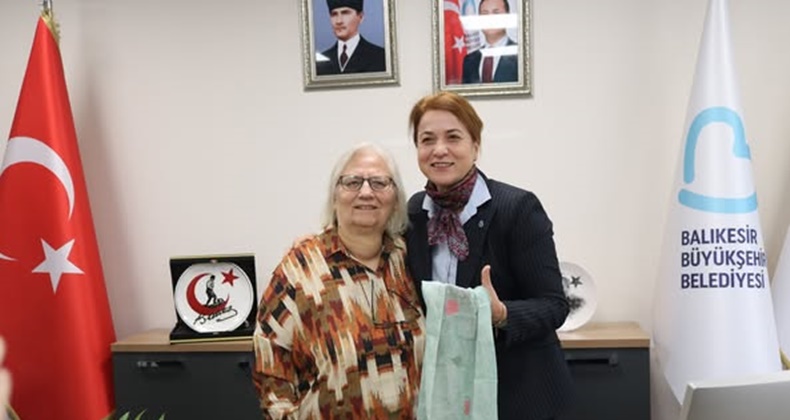 Balıkesir Güzel Sanatlar Derneği’nden Özden’e Ziyaret