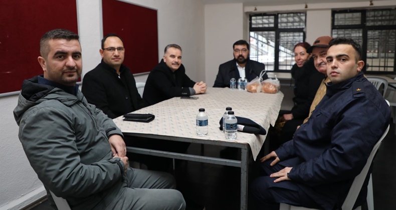 Kaymakam Odabaş şehit Ali Çakır’ın hayır yemeğine katıldı