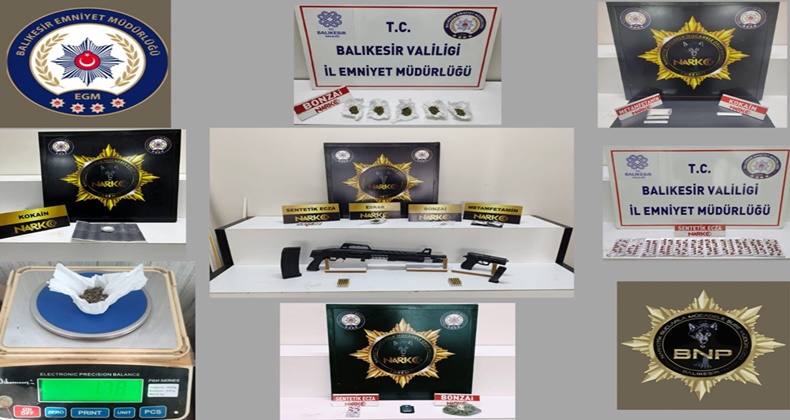 Edremit ve Havran’da Narkotik Operasyonu: 13 Şüpheli Yakalandı