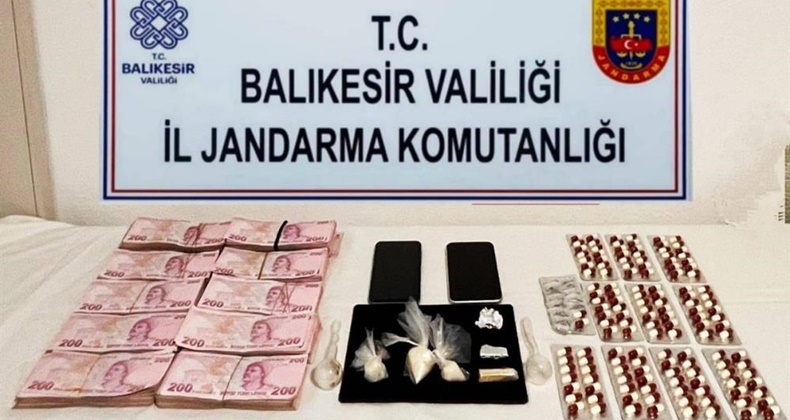 Balıkesir’de 8 ilçede uyuşturucu operasyonu: 7 tutuklama