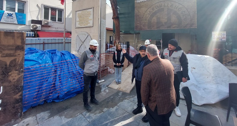 Vali Ustaoğlu, Alaca Mescid Restorasyon Çalışmalarını İnceledi