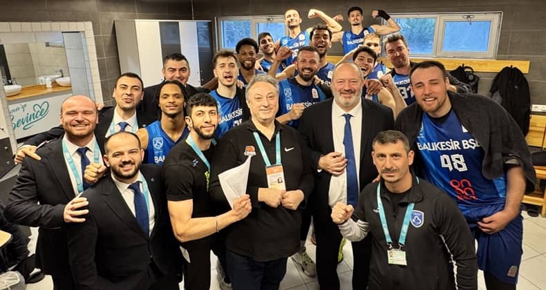 Balıkesir Büyükşehir Belediyespor Çayırova'da 30 sayı fark yaptı