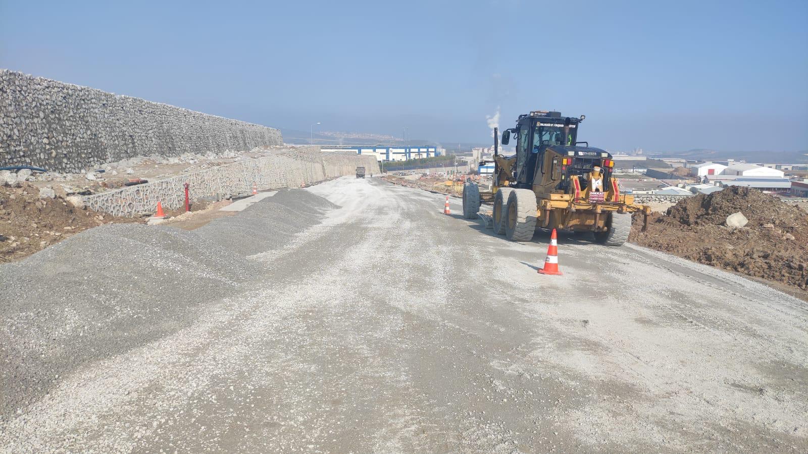 Balıkesir Organize Sanayi Bölgesi’nde yollara Büyükşehir dokunuşu