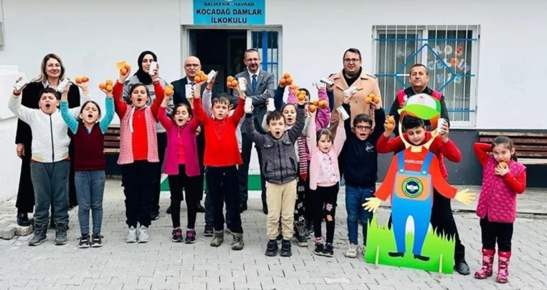 Havran’da öğrencilere iyi tarım ve organik üretim eğitimi verildi