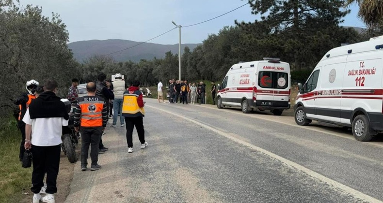 Erdek-Ocaklar yolunda zincirleme kaza: 3 Kişi yaralandı