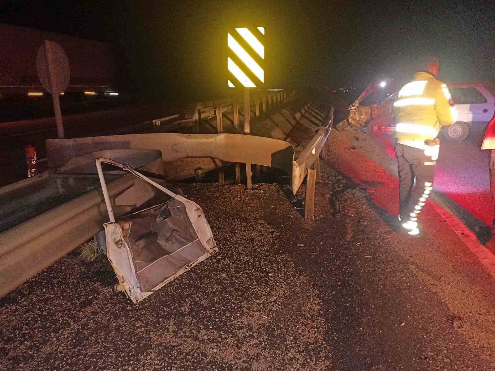 Balıkesir’de trafik kazası; 1 yaralı