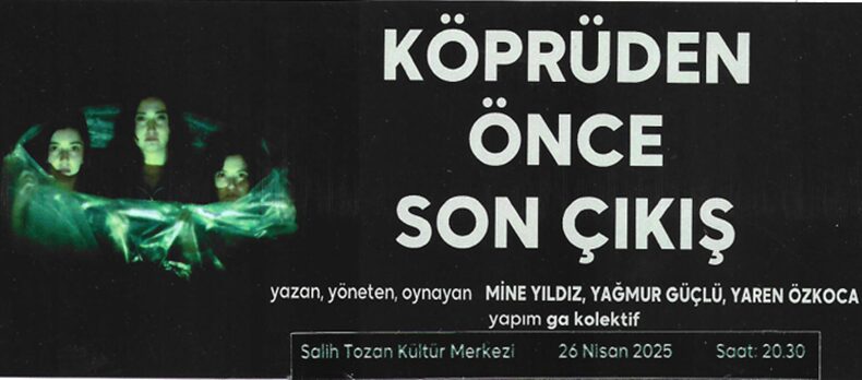 Balıkesir’de Sanatseverler İçin Yeni Bir Perde Açılıyor: ‘Köprüden Önce Son Çıkış’ Sahneye Geliyor