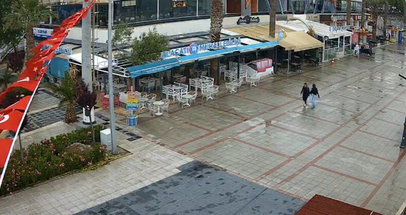Kapalı ve yağışlı hava Akçay’da da etkisini gösteriyor