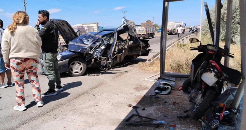 Makas Atma Can Yaktı: Ayvalık’ta Zincirleme Kazada 4 Yaralı