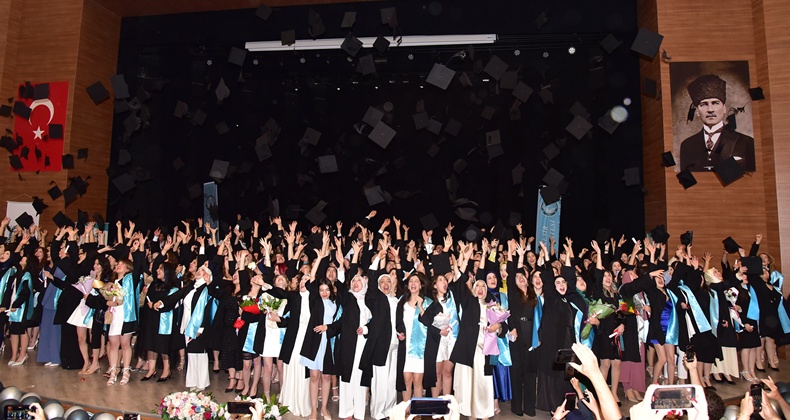 BAÜN Sağlık Bilimleri Fakültesi’nde Mezuniyet Coşkusu
