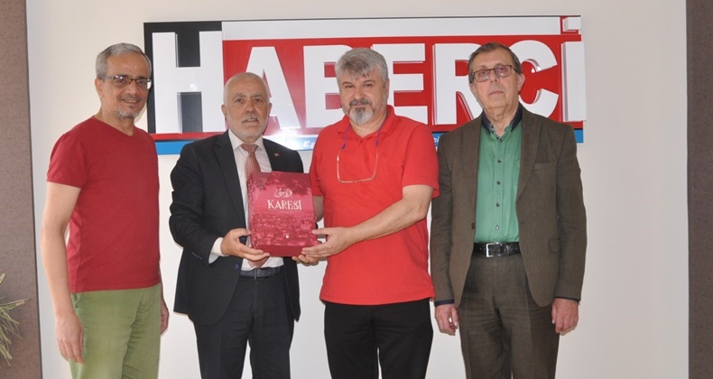 Gazeteciler Cemiyeti’nden HABERCİ’ye Anlamlı Ziyaret ve Tarihi Hediye
