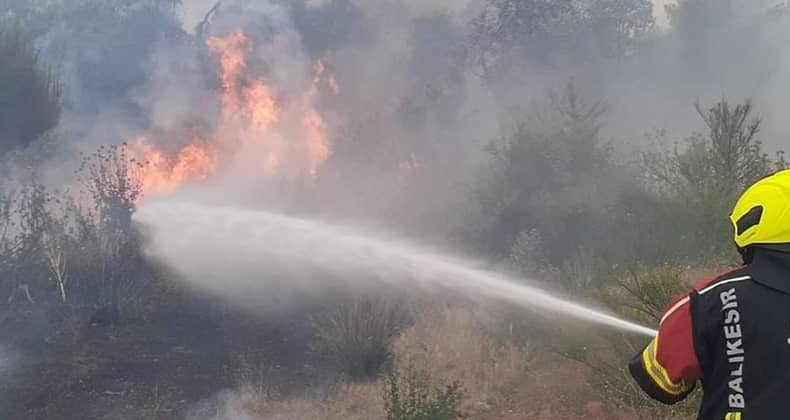 Balıkesir’de yangın alarmı: Doğa yanıyor, gelecek tehlikede!