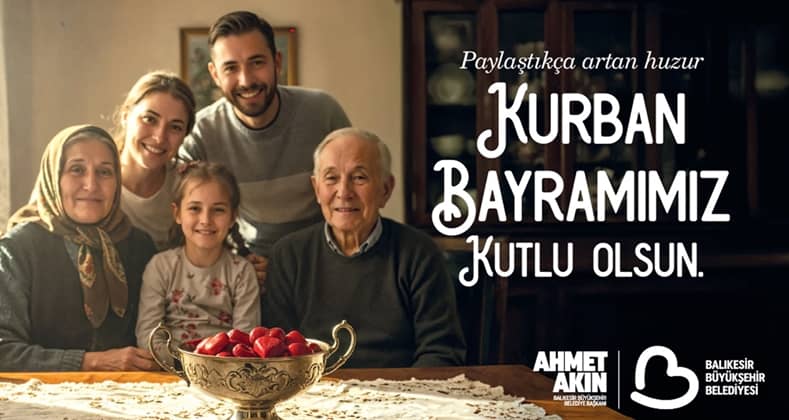 Başkan Akın'dan Kurban Bayramı mesajı