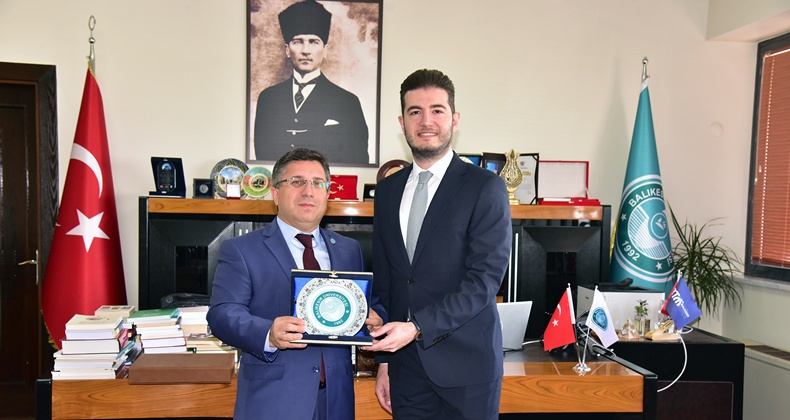 İletişim Başkanlığı Çanakkale Bölge Müdürü’nden Rektör Oğurlu’ya Ziyaret