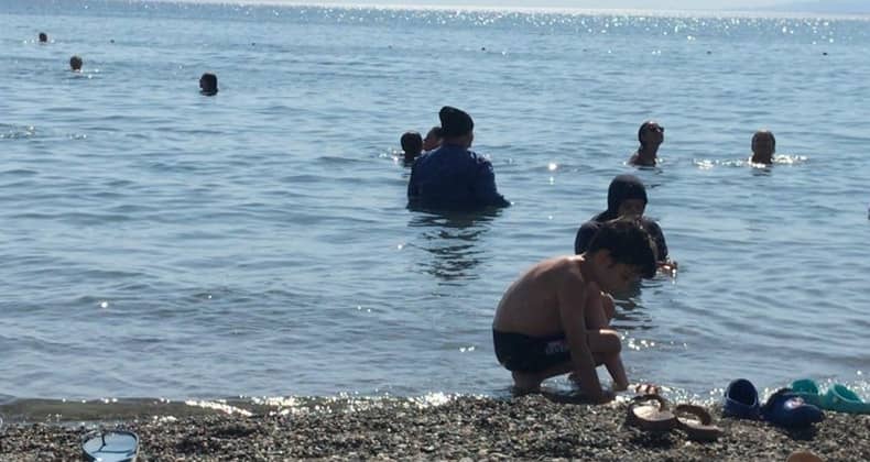 Balıkesir’de deniz suyu sıcaklığı rekor seviyelere ulaştı