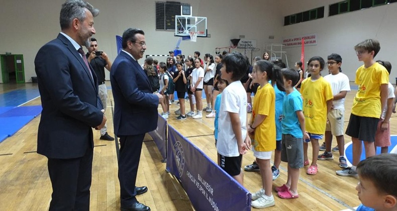 Balıkesir’de Yaz Spor Okullarına 1500 çocuk katılıyor