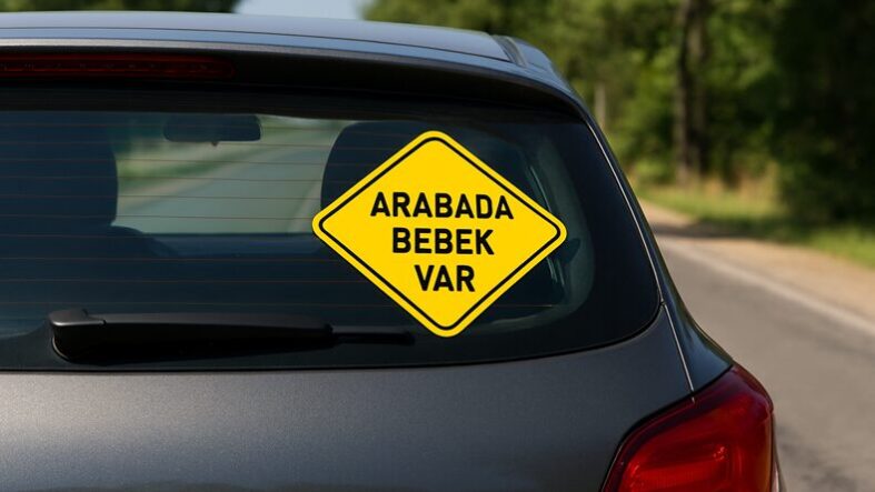 Balıkesir’de 'Arabada Bebek Var' Yazısı Hayat Kurtarıyor