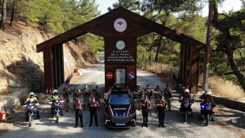 Balıkesir'de Jandarma'dan Orman Yangınlarına Karşı Sıkı Denetim