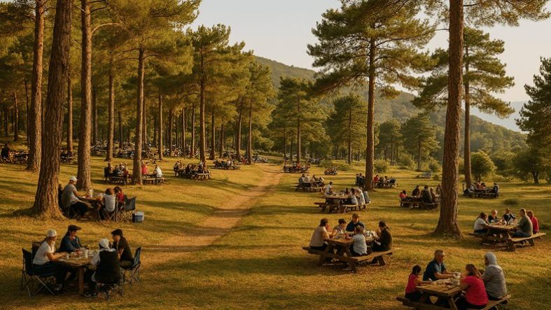 Balıkesir’de Yazın Son Günleri Sosyal Yaşamda Sahilden Pikniğe Geçiş