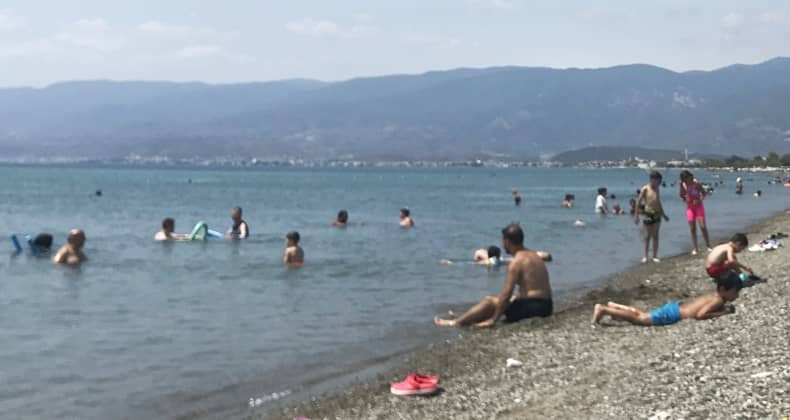 Balıkesir’de anlık deniz suyu sıcaklıkları