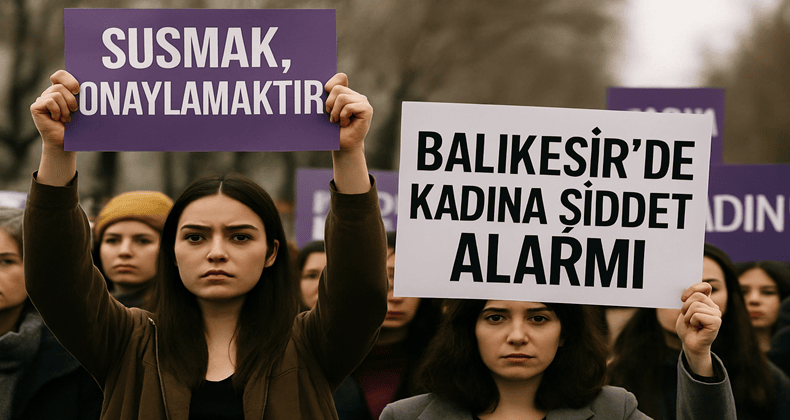 Balıkesir’de kadına şiddet alarmı Susmak, onaylamaktır