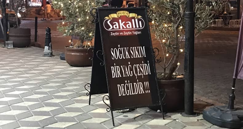 Balıkesir’de ‘Soğuk Sıkım’ Yanılgısı Tatilciler yöntemi zeytinyağı çeşidi sanıyor