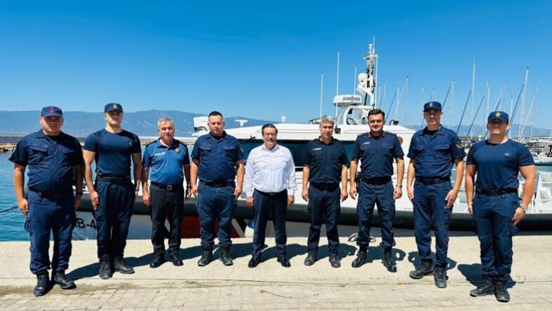 Kaymakam Cumali Atilla’dan Sahil Güvenlik Bot Komutanlığına ziyaret