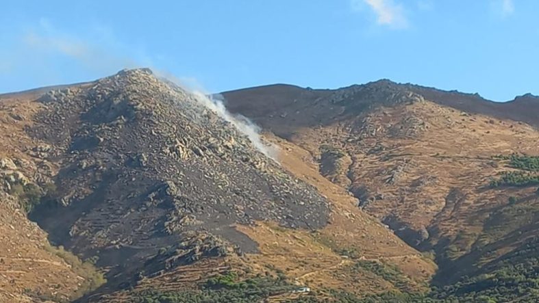 Marmara Adası'ndaki yangın kontrol altına alındı
