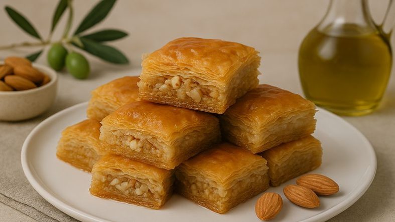 “Zeytinyağlı Baklava mı Olur” Demeyin! Edremit Körfezi’nde Var ve Çok Farklı