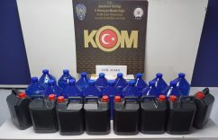 Ayvalık’ta 120 litre etil alkol ele geçirildi