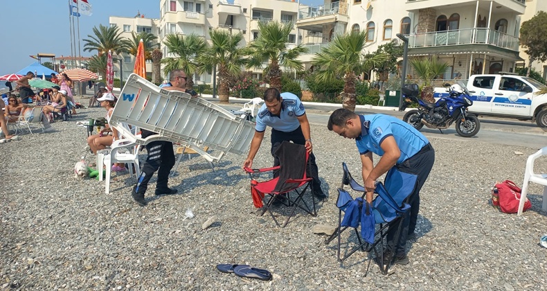 Balıkesir Büyükşehir Belediyesi’nden plaj işgaline sıkı denetim