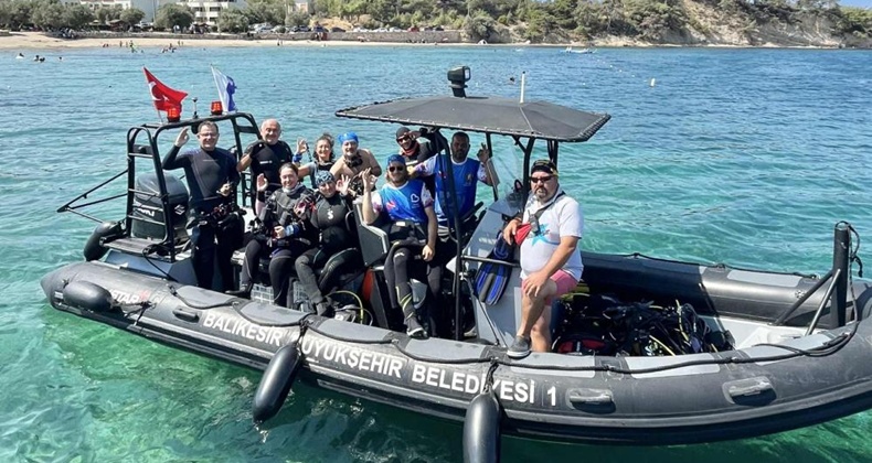 Gömeç’te sualtı fotoğrafçılığı atölyesi ilgi gördü