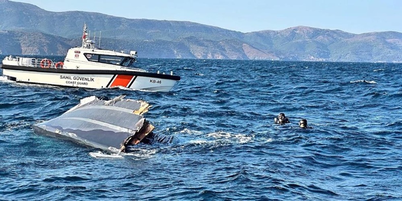 Halit Yukay’a ait Graywolf isimli yatın parçaları Marmara Adası açıklarında bulundu